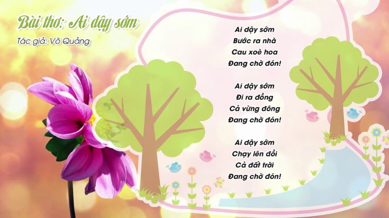 bai-tho-3-chu-hay bài thơ 3 chữ hay