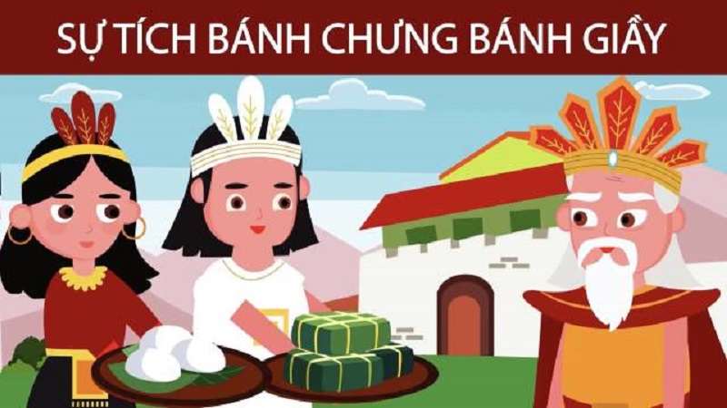 banh-trung-banh-day-1 Sự tích bánh chưng bánh dày - Truyền thống "Uống nước nhớ nguồn"