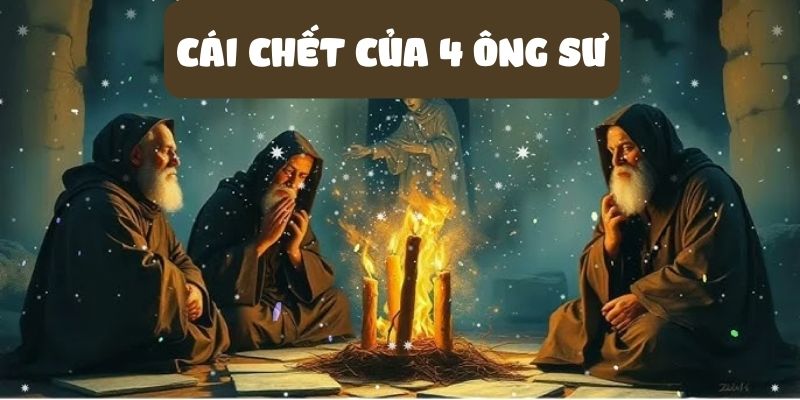 Truyện cổ tích Việt Nam: Cái chết của bốn ông sư
