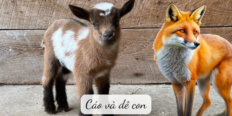 Truyện ngụ ngôn: Cáo và dê con