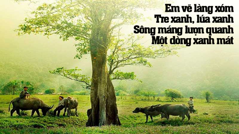 cau-tho-ve-que-huong câu thơ về quê hương