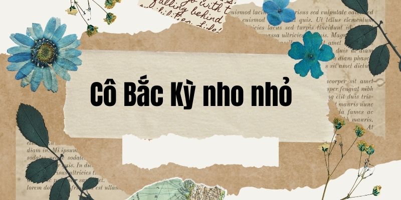 Bài thơ Cô Bắc kỳ nho nhỏ (Nguyễn Tất Nhiên)