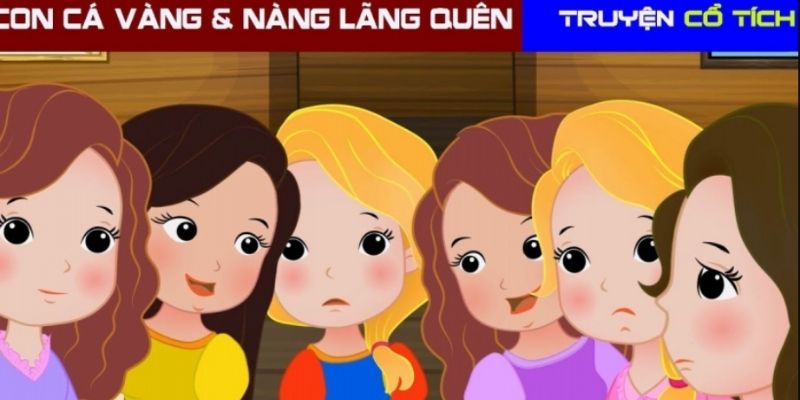 con-ca-vang-va-nang-lang-quen-1 con cá vàng và nàng lãng quên
