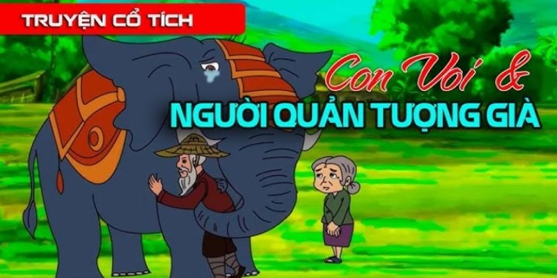 con-voi-voi-nguoi-quan-tuong-gia-1 con voi với người quản tượng già