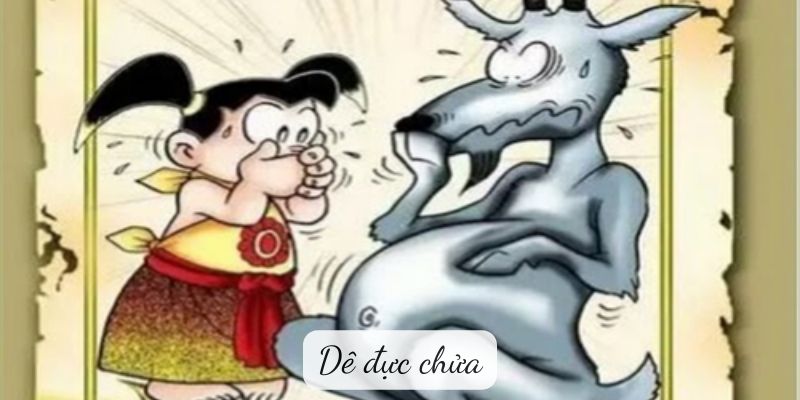 Truyện cười: Dê đực chửa