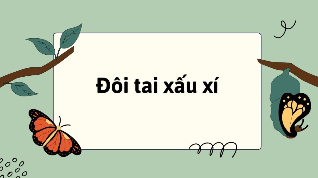 Đôi tai xấu xí – Giải Vở bài tập Tiếng Việt lớp 1 trang 5, 6, 7