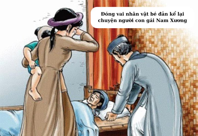 dong-vai-nhan-cat-be-dan-ke-lai-chuyen-nguoi-con-gai-nam-xuong đóng vai nhân vật bé đản kể lại chuyện người con gái nam xương
