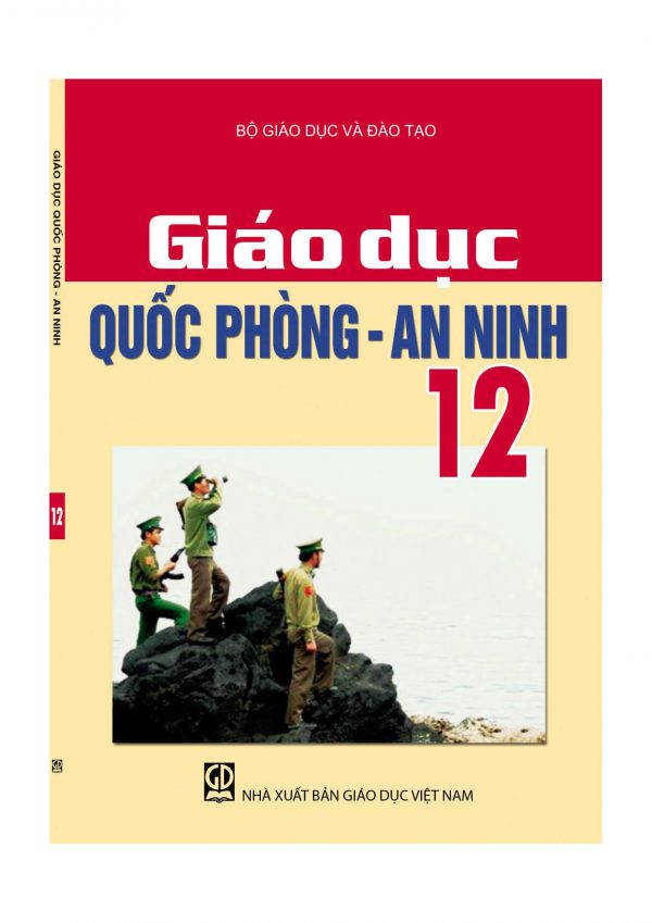 Sách giáo khoa (SGK) – Giáo dục quốc phòng an ninhlớp 12
