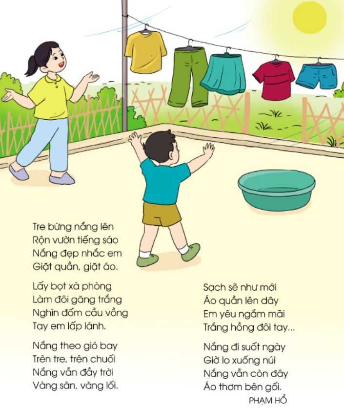 Giặt áo lớp 3 | Tiếng Việt lớp 3 Cánh diều