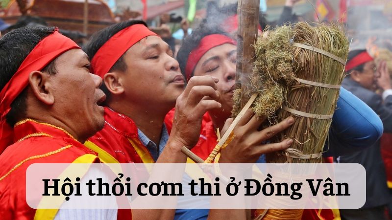 hoi-thoi-com-thi-o-dong-van Hội thổi cơm thi ở Đồng Vân