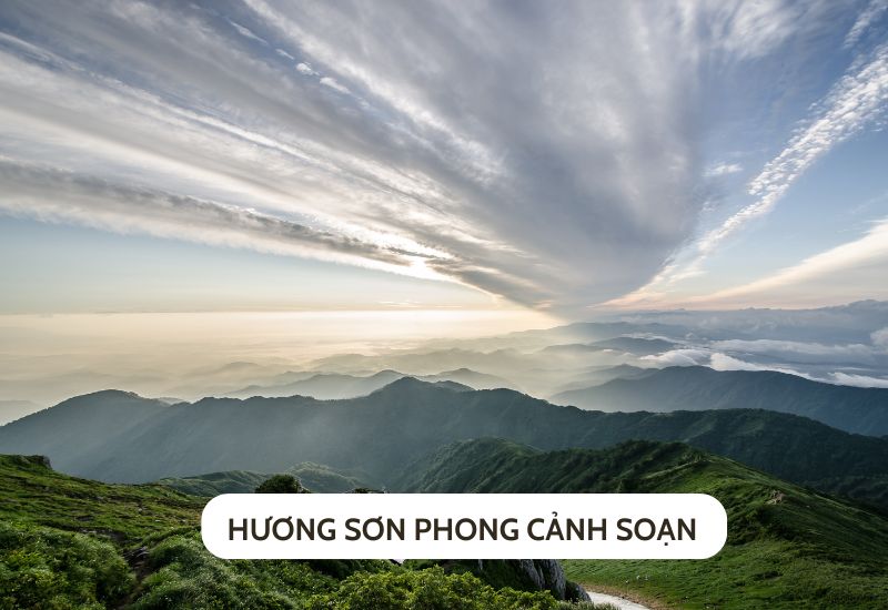 huong-son-phong-canh-soan soạn Hương Sơn phong cảnh