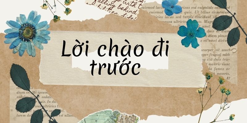 Lời chào đi trước (Nguyễn Hoàng Sơn)