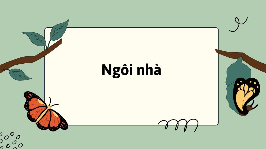 Ngôi nhà – Giải Vở bài tập Tiếng Việt lớp 1 trang 19, 20