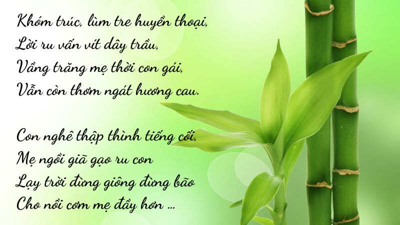 phan-tich-bai-tho-trong-loi-me-hat phân tích bài thơ trong lời mẹ hát