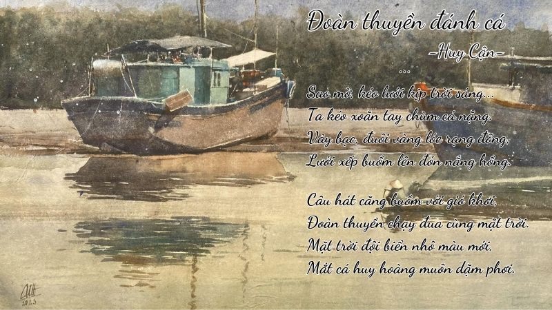 phan-tich-hai-kho-tho-cuoi-bai-doan-thuyen-danh-ca phân tích hai khổ thơ cuối bài 'Đoàn thuyền đánh cá'