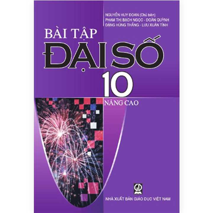Sách giáo khoa (SGK) – Bài Tập Đại Số Lớp 10 Cánh diều