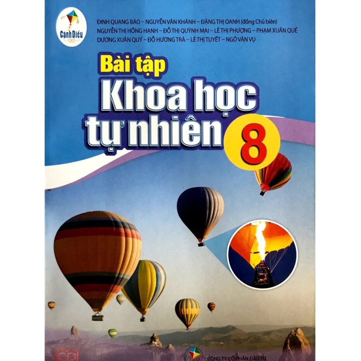 Sách giáo khoa (SGK) – Bài Tập Khoa Học Tự Nhiên Lớp 8 Cánh diều