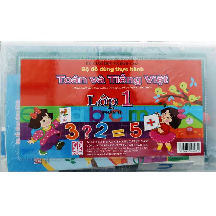 Sách giáo khoa (SGK) – Bộ Đồ Dùng Thực Hành Toán Và Tiếng Việt Lớp Lớp 1 Cánh diều