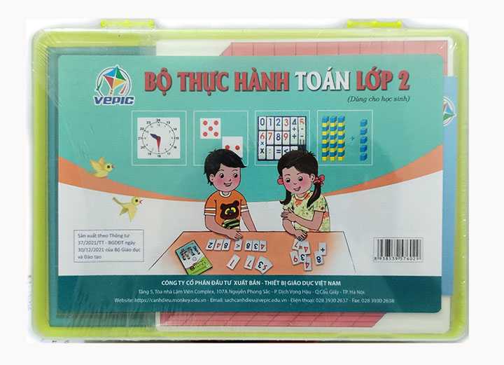 Sách giáo khoa (SGK) – Bộ Thực Hành Toán Lớp Lớp 2 Cánh diều