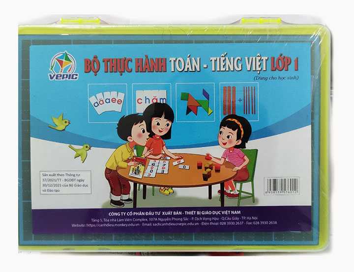 Sách giáo khoa (SGK) – Bộ Thực Hành Toán Và Tiếng Việt Lớp Lớp 1 Cánh diều