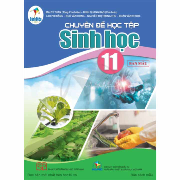 Sách giáo khoa (SGK) – Chuyên Đề Học Tập Sinh Học Lớp 11 Cánh diều