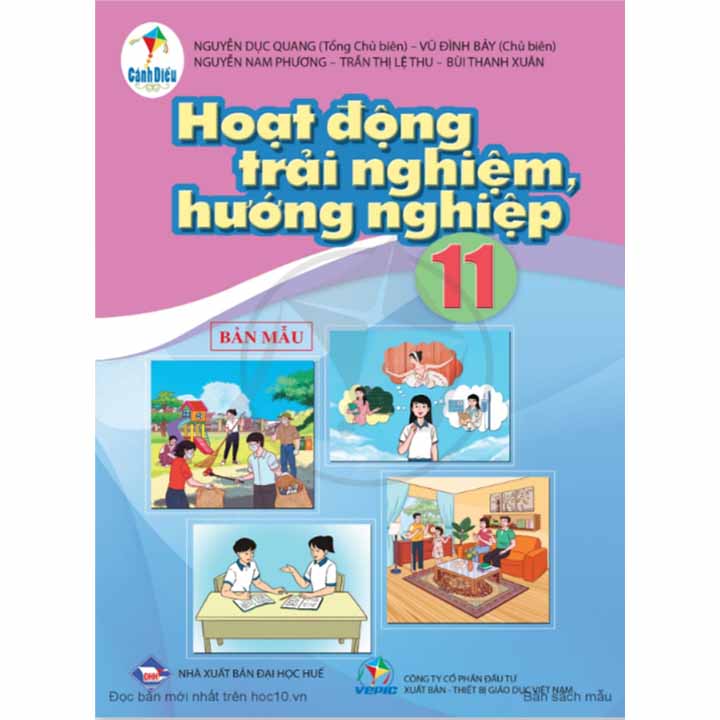 Sách giáo khoa (SGK) – Hoạt Động Trải Nghiệm, Hướng Nghiệp Lớp 11 Cánh diều