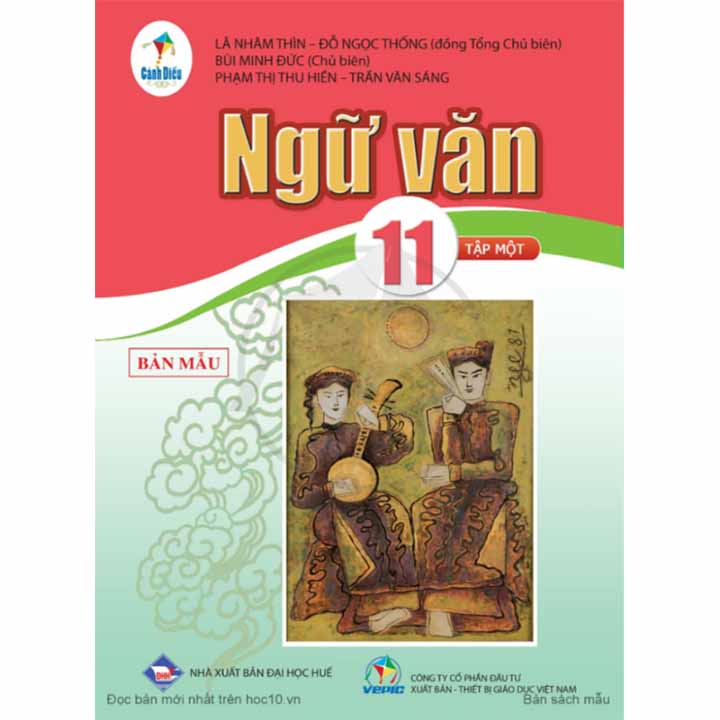 Sách giáo khoa (SGK) – Ngữ Văn Lớp 11 Tập 1 Cánh diều