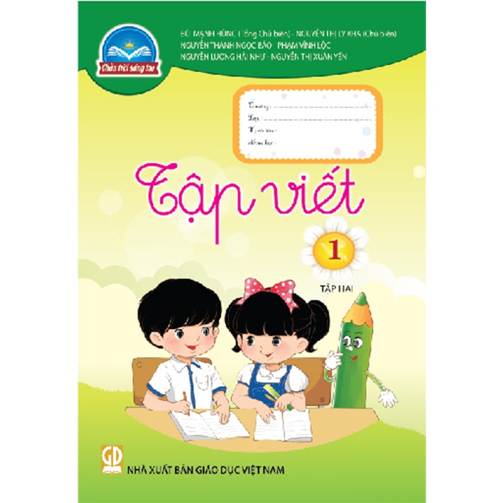 Sách giáo khoa (SGK) – Tập Viết Lớp 1 Tập 2 Chân trời sáng tạo