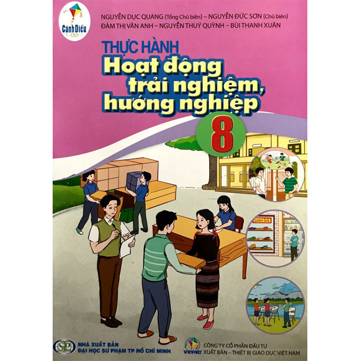 Sách giáo khoa (SGK) – Thực Hành – Hoạt Động Trải Nghiệm – Hướng Nghiệp Lớp 8 Cánh diều