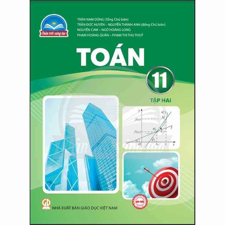 Sách giáo khoa (SGK) – Toán Lớp 11 Tập 2 Chân trời sáng tạo