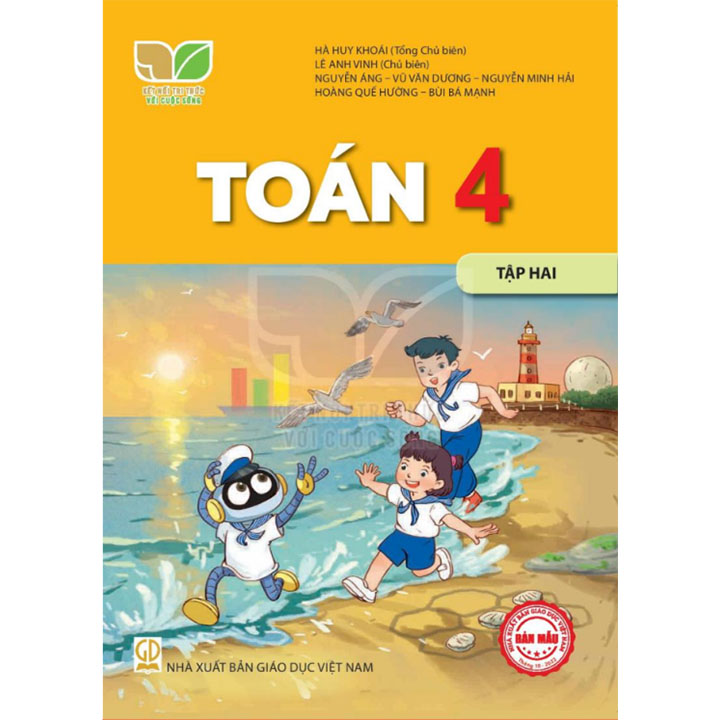 Sách giáo khoa (SGK) – Toán Lớp 4 Tập 2 Kết nối tri thức với cuộc sống