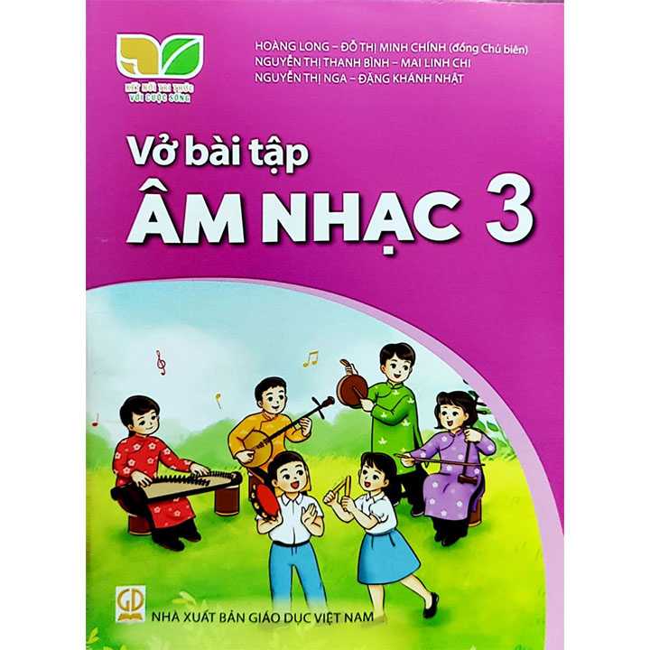 Sách giáo khoa (SGK) – Vở Bài Tập Âm Nhạc Lớp 3 Kết nối tri thức với cuộc sống