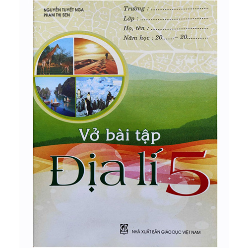Sách giáo khoa (SGK) – Vở Bài Tập Địa Lí Lớp 5 Kết nối tri thức với cuộc sống