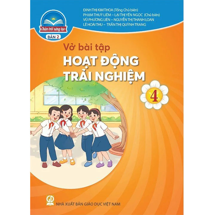Sách giáo khoa (SGK) – Vở Bài Tập Hoạt Động Trải Nghiệm Lớp Lớp 4 Chân trời sáng tạo