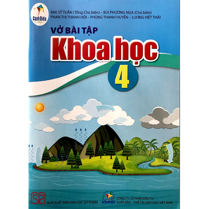 Sách giáo khoa (SGK) – Vở Bài Tập Khoa Học Lớp Lớp 4 Cánh diều