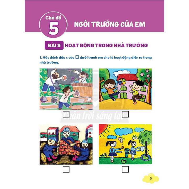 Sách giáo khoa (SGK) – Vở Bài Tập Mĩ Thuật Lớp 3 Chân trời sáng tạo