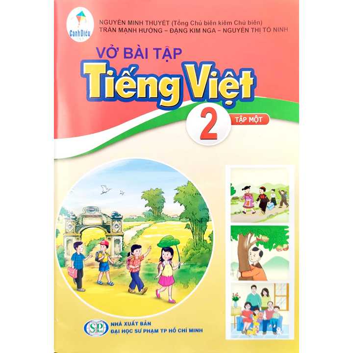 Sách giáo khoa (SGK) – Vở Bài Tập Tiếng Việt Lớp 2 Tập 1 Cánh diều