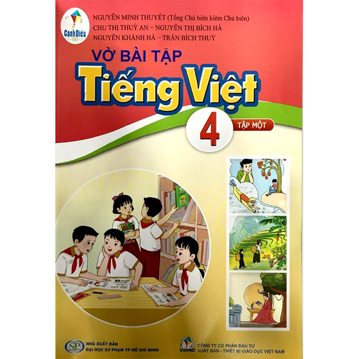 Sách giáo khoa (SGK) – Vở Bài Tập Tiếng Việt Lớp Lớp 4 Tập 1 Cánh diều