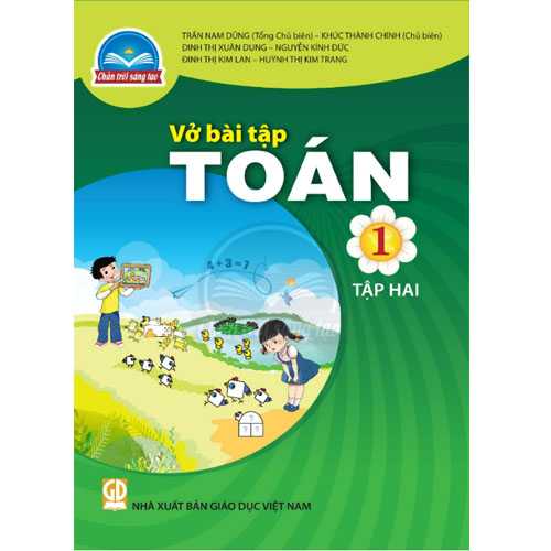 Sách giáo khoa (SGK) – Vở Bài Tập Toán Lớp 1 Tập 2 Chân trời sáng tạo