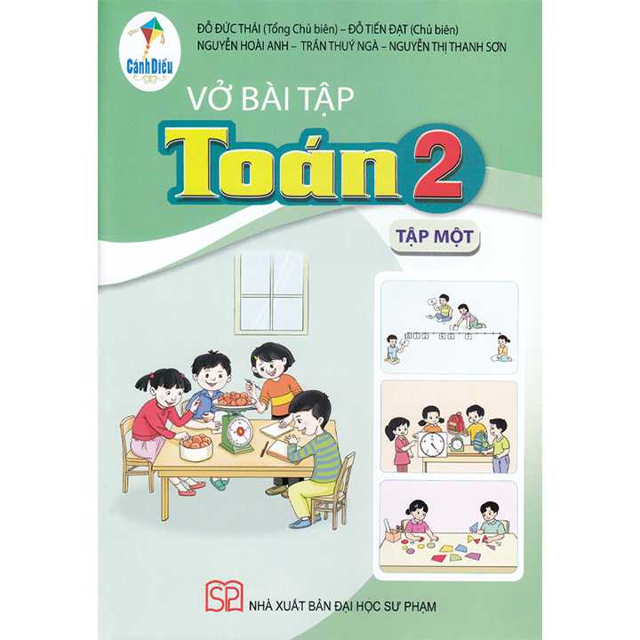 Sách giáo khoa (SGK) – Vở Bài Tập Toán Lớp 2 Tập 1 Cánh diều