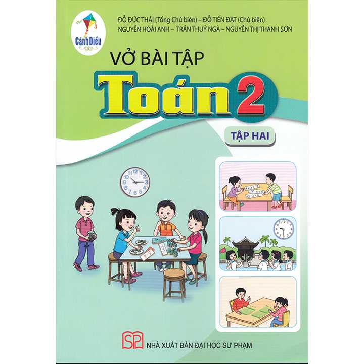 Sách giáo khoa (SGK) – Vở Bài Tập Toán Lớp 2 Tập 2 Cánh diều