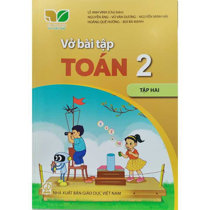 Sách giáo khoa (SGK) – Vở Bài Tập Toán Lớp 2 Tập 2 Kết nối tri thức với cuộc sống