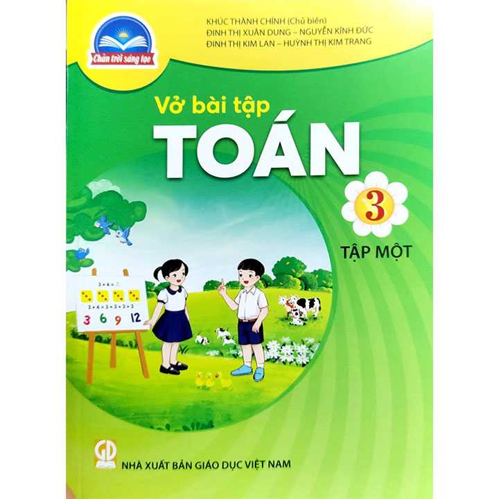 Sách giáo khoa (SGK) – Vở Bài Tập Toán Lớp 3 Tập 1 Chân trời sáng tạo