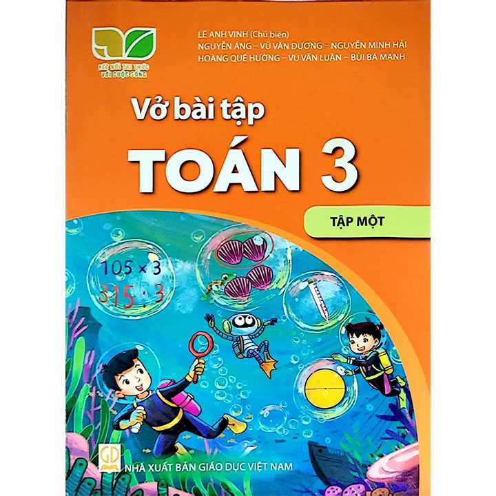 Sách giáo khoa (SGK) – Vở Bài Tập Toán Lớp 3 Tập 1 Kết nối tri thức với cuộc sống