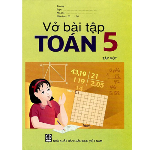 Sách giáo khoa (SGK) – Vở Bài Tập Toán Lớp Lớp 5 Tập 1 Kết nối tri thức với cuộc sống