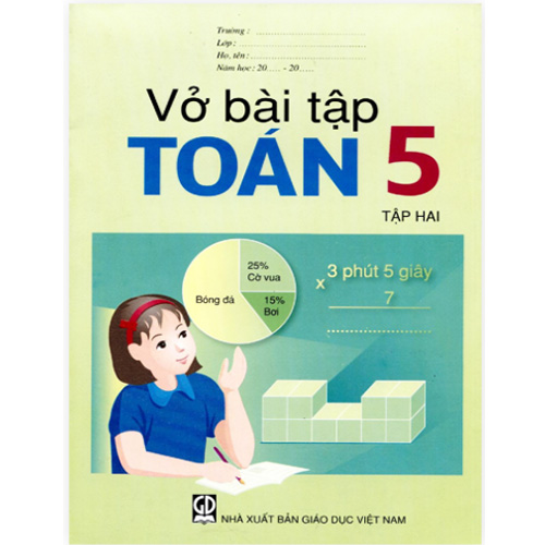 Sách giáo khoa (SGK) – Vở Bài Tập Toán Lớp Lớp 5 Tập 2 Kết nối tri thức với cuộc sống