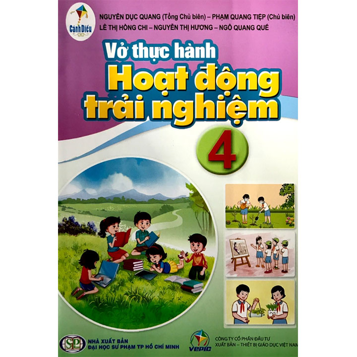 Sách giáo khoa (SGK) – Vở Thực Hành Hoạt Động Trải Nghiệm Lớp Lớp 4 Cánh diều