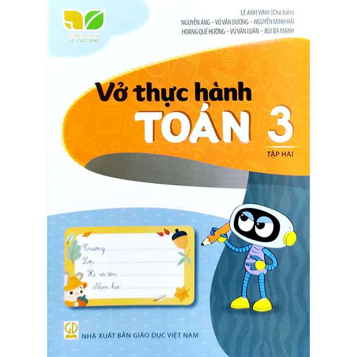 Sách giáo khoa (SGK) – Vở Thực Hành – Toán Lớp 3 Tập 2 Kết nối tri thức với cuộc sống