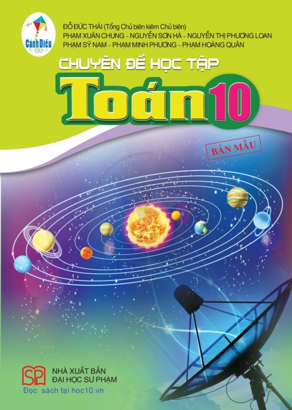 Sách giáo khoa (SGK) – Chuyên đề học tập Toán 1 lớp 0 – Cánh diều