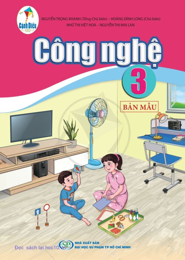 Sách giáo khoa (SGK) – Công nghệ lớp 3 – Cánh diều